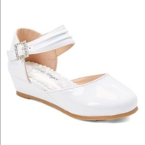 Patent Rhinestone-Accent Sophie Dress Shoe - NWOB